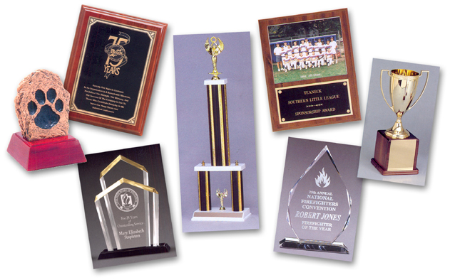 plaques, awards & trophies